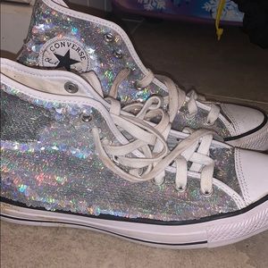 Sequins Converse